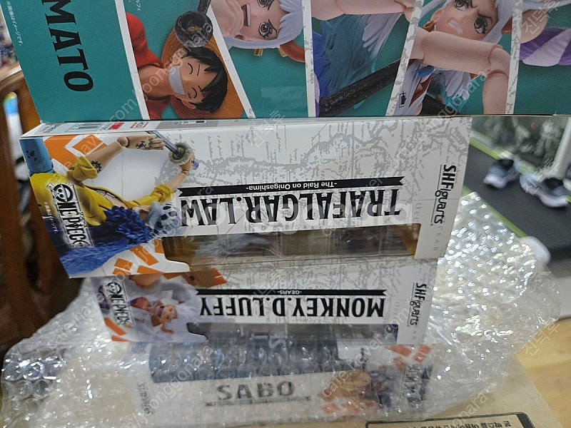 shf 원피스 루피 조로 상디 에이스 사보 트라팔가로우 니카 야마토 카이도--1